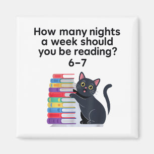 Wie viele Nächte pro Woche sollten Sie 6-7 R lesen Magnet