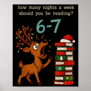 Wie viele Nächte pro Woche sollten Sie 6 7 S lesen Poster