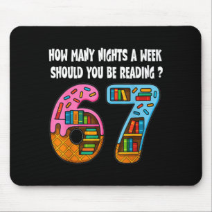 Wie viele Nächte pro Woche sollten Sie 6-7 T lesen Mousepad