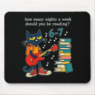 Wie viele Nächte pro Woche sollten Sie 6-7 T lesen Mousepad