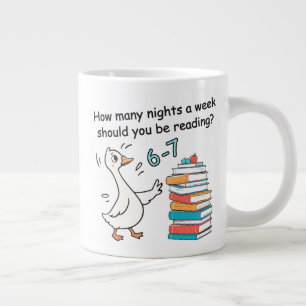 Wie viele Nächte pro Woche sollten Sie lesen 6-7 Jumbo-Tasse