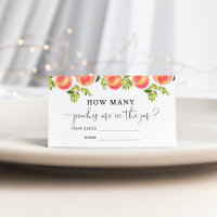 Wie viele Pfirsiche sind im Glas?