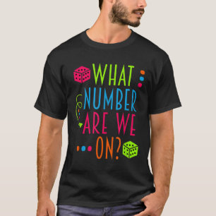 Wie viele sind wir auf dem sonnigen Bunco? T-Shirt