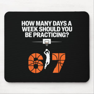 Wie viele Tage Lustig 67 Meme Basketballtraining  Mousepad