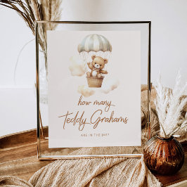 Wie viele Teddygrahams sind im Glas? Poster