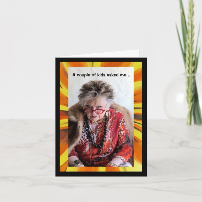 Wie war es für mich, die Karte aufzuwachsen? (Vorderseite)