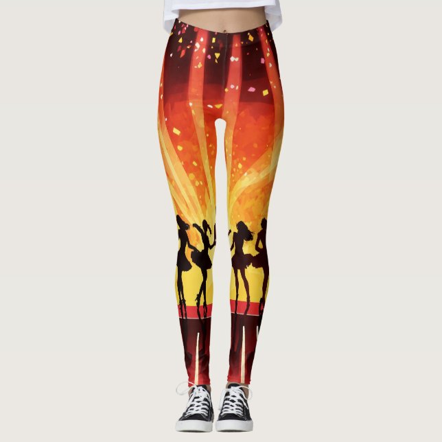 Wie wäre es mit "Dance Muse Leggings: Artistic Mov Leggings (Vorderseite)
