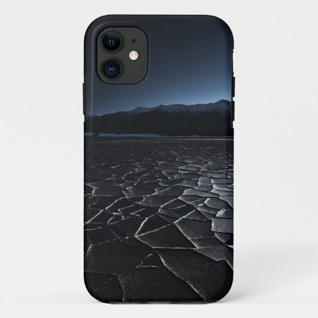 Wie wäre es mit "Frosty Noir: iPhone Case (Rückseite)