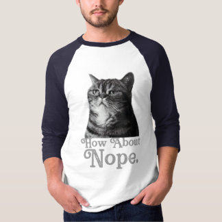 wie wäre es mit keinem sarkastischen T-Shirt