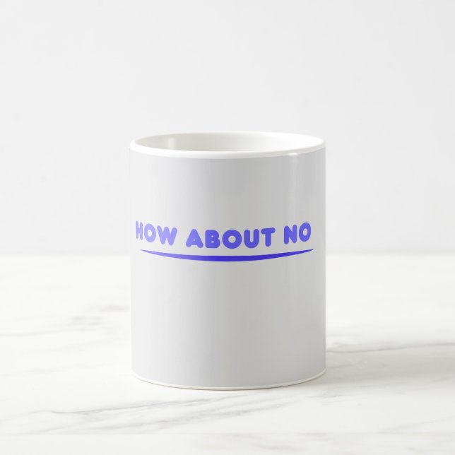 Wie wäre es mit keiner Tasse? Kaffeetasse (Mittel)