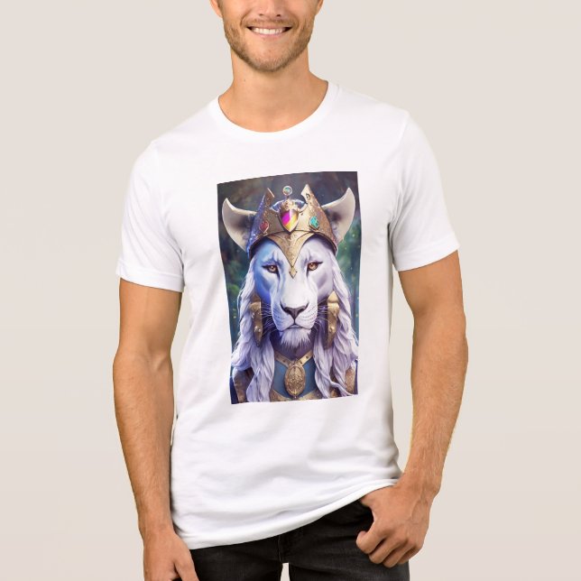Wie wäre es mit "Roaring in Style"? Der ultimative Tri-Blend Shirt (Vorderseite)