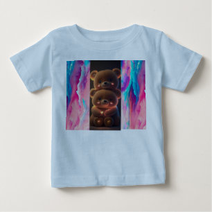 Wie wäre es mit "Teddy Liebe: Baby T - Shirt mit A