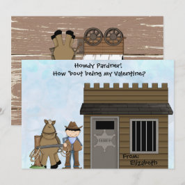 Wie wär's, meine Valentine Pardner zu sein? Klasse Feiertagskarte