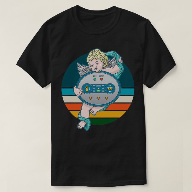 Wie wir früher Cherub spielten T-Shirt (Design vorne)