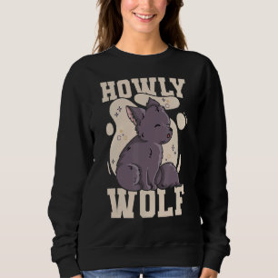 Wie Wolf-Zitat für einen Wolf-Experte Sweatshirt