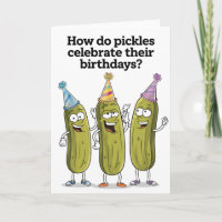 Wie zelebrieren Pickles ihren Geburtstagskind?