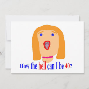 Wie zum Teufel kann ich 40 sein?