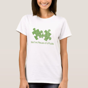 Wie zwei Puzzleteile T-Shirt