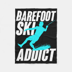 Wieder Fuß Ski-Süchtiger Humorvoller Wieder-Fuß-Wa Fleecedecke