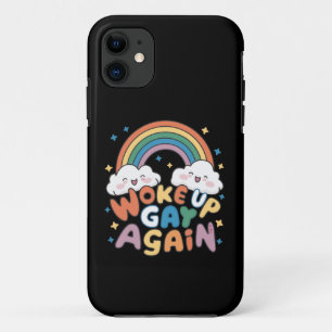 Wieder gay aufgewacht LGBT-Stolzmonat Groovy Case-Mate iPhone Hülle