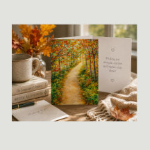 Wieder Gesund Karte Herbstwaldweg
