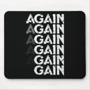 Wieder gewinnen lustiger Bodybuilding-Gym-Workout- Mousepad