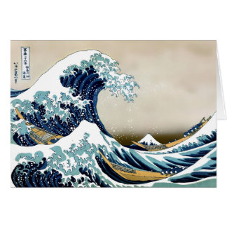 Wieder hergestellte große Welle weg von Kanagawa