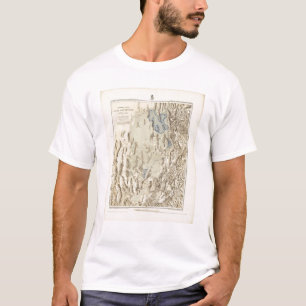 Wieder hergestellte Kontur von See Bonneville T-Shirt