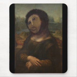 wieder hergestellte Mona Lisa Mousepad