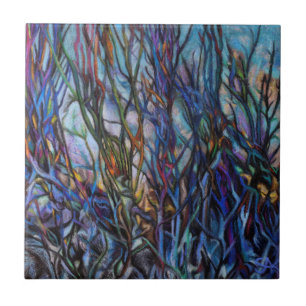 Wieder im Unkraut Fliese