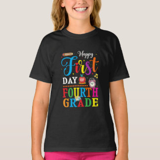 Wieder in der Schule, vierte Klasse T-Shirt