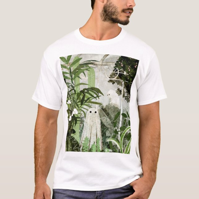 Wieder ist ein Geist im Greenhouse... T-Shirt (Vorderseite)