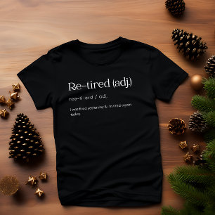 Wieder müde, ich war gestern müde und ich bin heut T-Shirt