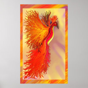 Wieder Plakat Phoenix w/border