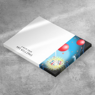 WIEDER WERDE ICH WISSENSCHAFT MACHEN POST-IT KLEBEZETTEL