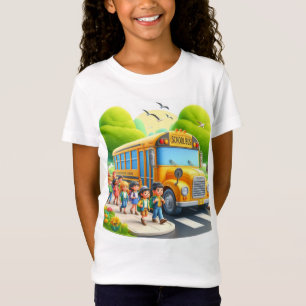 Wieder Zurück In Die Schule Mädchen T-Shirt