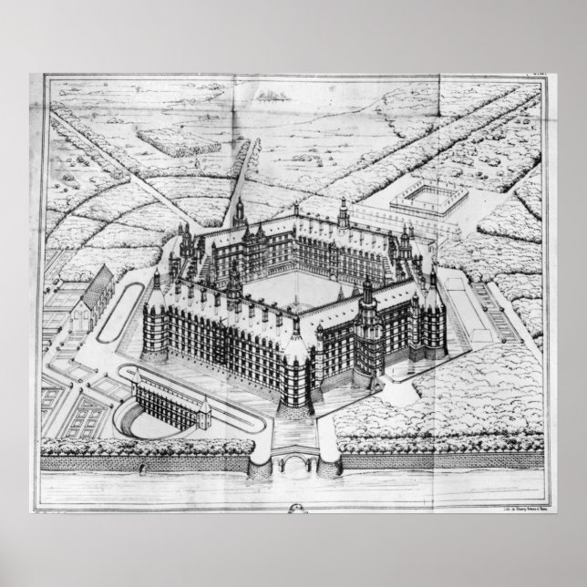 Wiederaufbau der Theleme Abbey Poster (Vorne)