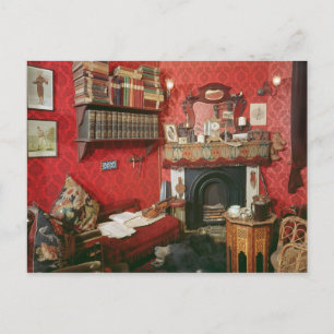 Wiederaufbau des Raums Postkarte