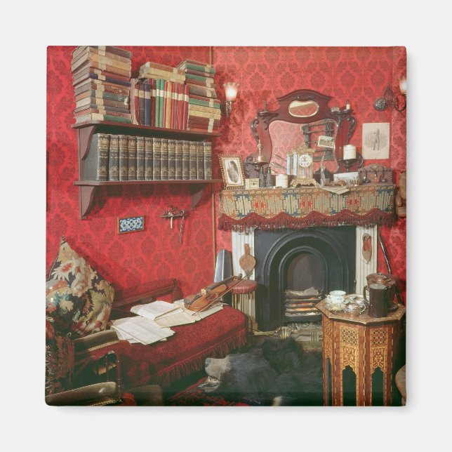 Wiederaufbau des Saals von Sherlock Holmes Magnet (Vorne)