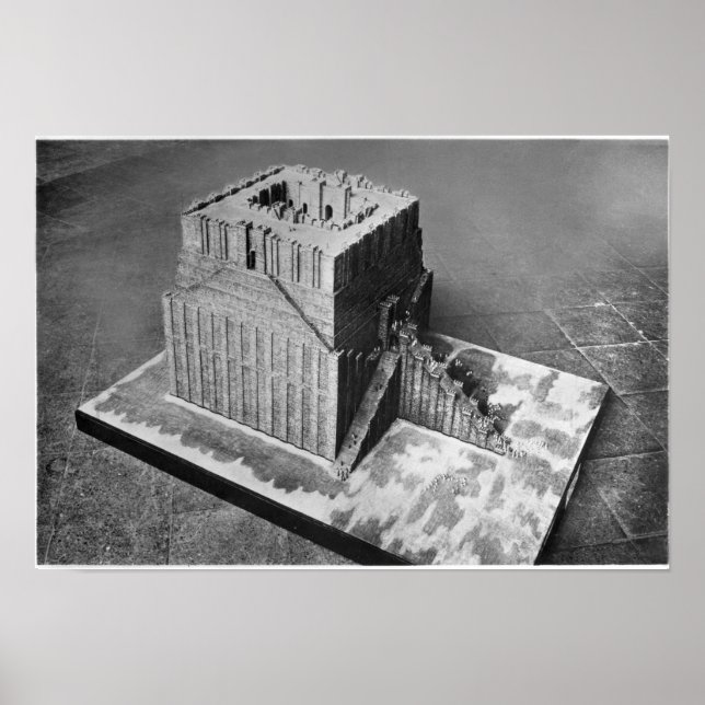 Wiederaufbau des Turms von Babel Poster (Vorne)
