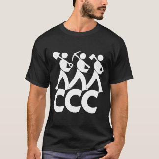 Wiederaufbauen-Amerikazivilerhaltungs-Korps CCC (B T-Shirt