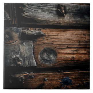 Wiederaufbereitetes Holz Keramikfliese
