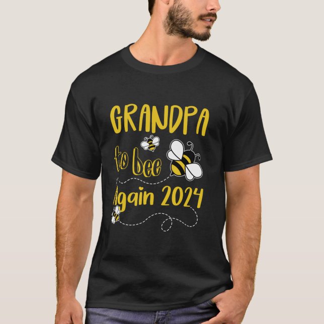 Wiederaufnahme des GRANDPA nach 2024 für Schwanger T-Shirt (Vorderseite)