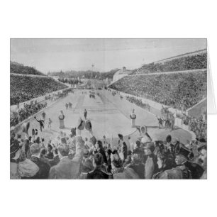 Wiederbelebung der Olympischen Spiele in Athen