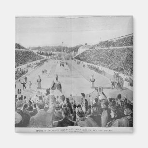 Wiederbelebung der Olympischen Spiele in Athen Magnet