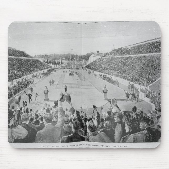 Wiederbelebung der Olympischen Spiele in Athen Mousepad (Vorne)