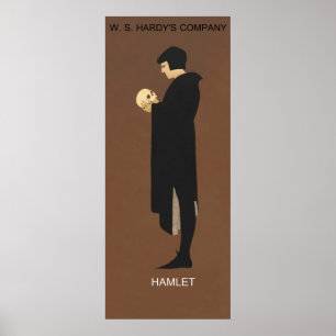 Wiederbelebung des Hamlet, Vintage-Plakat Poster