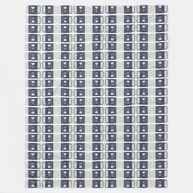 Wiederbelebung Fleecedecke (Vorderseite)