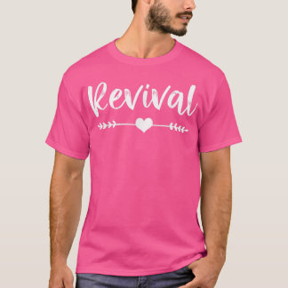 Wiederbelebung Niedlicher Christlicher Glaube Spri T-Shirt
