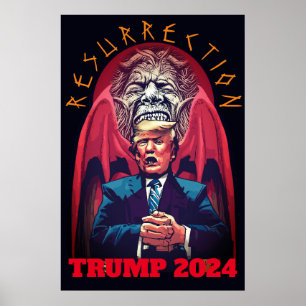 Wiederbelebung von Trump Poster